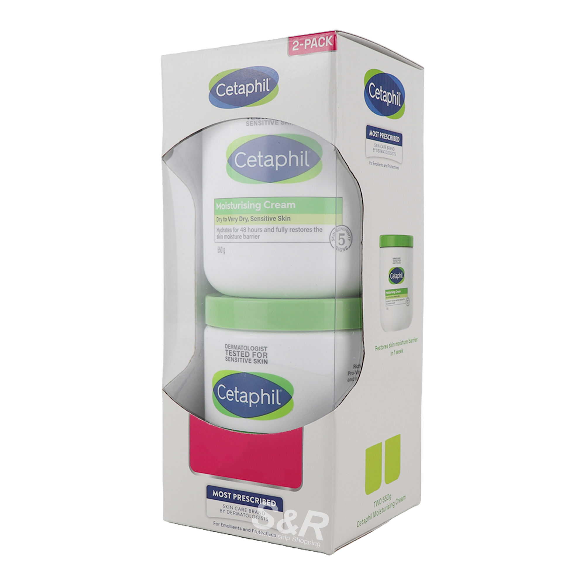 Cetaphil Moisturising Cream 2 Pack